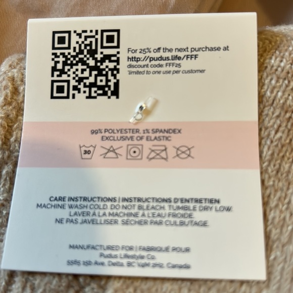 Pudus sweater socks - Picture 3 of 3